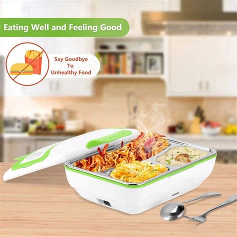 YOHOOLYO Electric Lunch Box Food Heater 